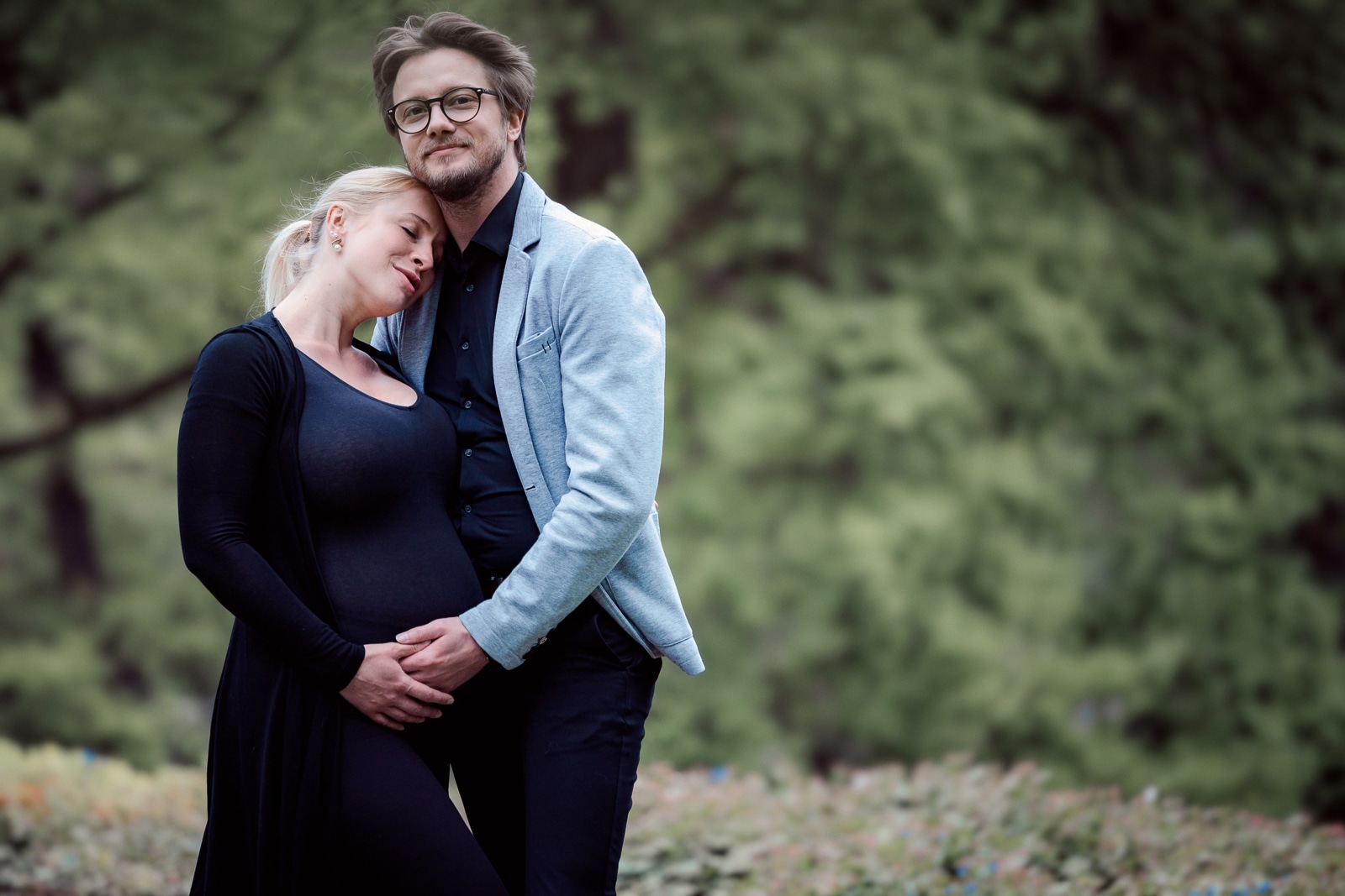 Těhotenské focení v Lochotinském parku Plzeň