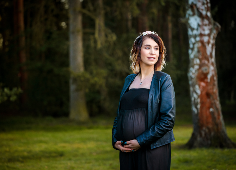 Těhotenské focení v Plzni